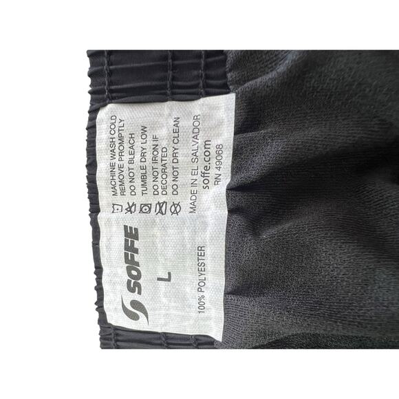 NWT Soffee Sorbtek Reflexx Womens Activewear Elastic Waist Pull On Short Black L - Picture 6 of 10